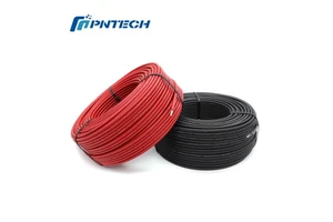 PNTECH H1Z2Z2-K Solar PV Cable 1*4.0 mm Oxygen-free Tinned Copper XLPO Insulation for for 1.5KV Rated Voltage for Power