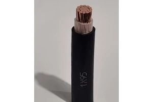 1*95 Power Cable Pure Copper Conductor XLPE Insulation PVC Jacket Industrial & Construction Use