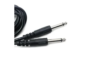 Black 3M Instrument Cable Guitar Audio Cable Guitar Cables with 1/4 Inch Mono Jack