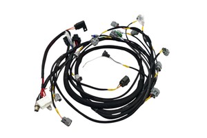 Custom Waterproof Sensor Plug Engine Wiring Harness Standalone ECU High Temperature Braided Auto Custom Wire Harness