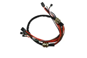 UL3239 High Voltage High Temperature Heating Film Wire Harness GX12-3P Photovoltaic Conductive Wiring Dust Sensor Wire
