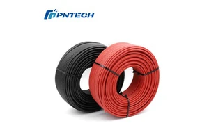 IEC131 Certified Power Station Cable 1x4mm2 XLPE Insulated Tinned Copper Halogen Free Solar Wire DC 1500V