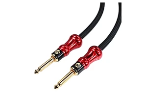 copper silver plated 6.35 guitar cable 6.5TS large two core noise reduction explosion-proof hot plug-in silent audio cable