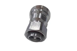 7/16 DIN Female Jack to 4.3/1.0 Male Plug Connector RF Coaxial Adapter for Communication Cable