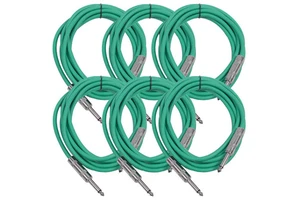 Premium Instrument Guitar Cable 1/4 " Mono Electric Guitar Cable