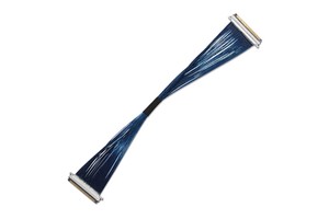 Hotten Custom LVDS 30 Pin To 40 Pin PVC Wiring Harness For 2.8 Inch LCD Display Module Computer/Machine Use