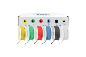 Youwei DIY High-Temperature Resistant RC Silicone 22AWG Tinned Copper Wire Cable Extra Soft Automotive Harness Home Electronic