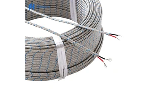 Precision Stainless Steel Shielded High Temperature Thermocouple Wire Glass Fibre Braiding K Type Compensation Wire For Power