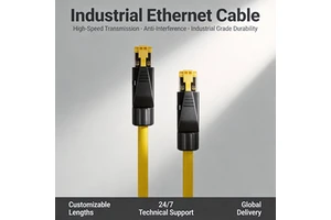 Industrial Ethernet M3 Communication Cable CAT6 Anti-Jamming Wiring Harness