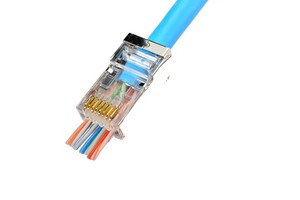 Premium Shielded RJ45 Ethernet Connector for High-Speed Network Connections