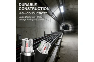 Building Material Aluminum Power Cable PVC Insulated 0.6 1kV Waterproof For Construction Site Wiring Project