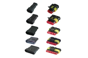 Automotive Electrical Connector Types 282080-1 Cable Protection Nylon Housing 2P 3P 6P 10P Wire Connectors Brass Manufactured