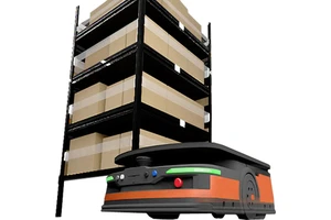 Mobile AMR&Agv Logistics Racks With Shelf To Person Automated Picking System