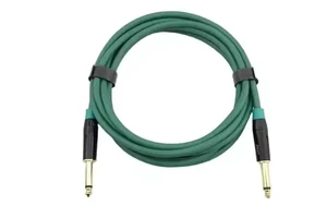 7 Core Wire Towing Trailers 1.5mm2 Coiled Electrical Cable Black TPU TPE Extension 6.35 Mono to 6.35 Mono Guitar Cable Speakers