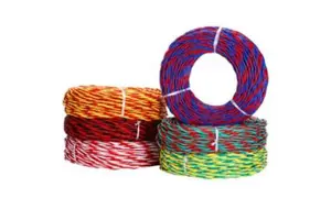 High Quality Indoor Electric Cable Wire Roll Solid Stranded Copper Building BV Cables Flexible PVC Insulated Power Cables
