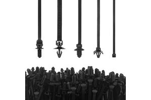 New Cable Ties Automotive Zip Ties Fastener Wire Harness Clips for Secure Wire Tying