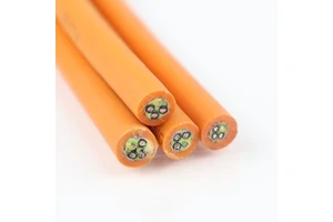 SERVO Stranded Copper Wires High Quality Cables 600/1000V 4 Cores for Variable Frequency Motor Used Mineral Oil Environments