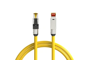 Linkwylan Premium Hi-Speed 40GBit Cat8 Pre-Assembled Connection Cable 22AWG Cable with Field Connectors Communication Cables