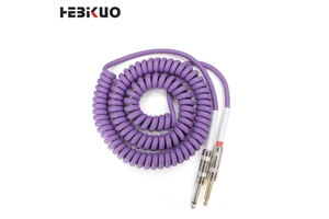 HEBIKUO Factory Direct XS009 Custom Electric Guitar Audio Cable Wholesale OEM Instruments Accessories