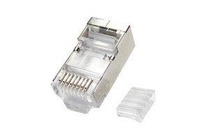 RJ 45 8P8C Pc Shielded Stp Ftp Cat6 Network Ethernet Male Modular Plug Cat6A Rj45 Connector