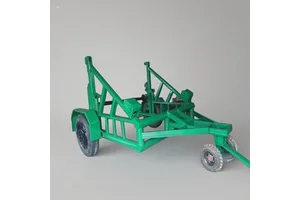 High Quality Cable Drum Trailer Cable Reel Trailer Cable Carrier