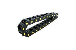 HLTNC 25 Series 25*50mm Nylon Tank Chain Bridge Flexible Cable for R55 Bending Radius 150mm Total Height for Laser