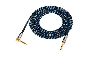High End Jack Cable Braid Gold Plated Connector Coaxial 22 AWG OFC Wire Ce TRS Stringed Low Noise Guitar Instrument Cable Line