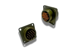 Connector MIL-DTL-26482 Series 1 Connectors MS3112E 14-18SX Copper IP67 Waterproof 7.5A Mounting Receptacle MS3110 MS3112