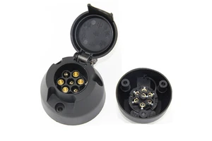 7 Pin 12V Trailer Socket Trailer Truck Connector