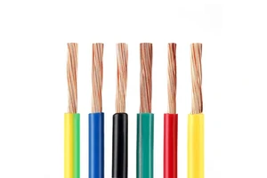 300/500V Single Core Flexible Cable 1mm² 1.5mm² 2.5mm² 4mm² Stranded Copper Conductor PVC Insulated Building Wire