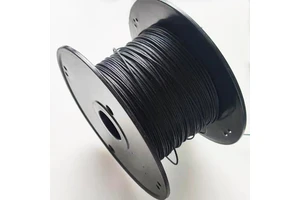 White Black Vintage Push Back Cloth Guitar Pickup Cables One Conductor AWG22 Braided Guitar Pickup Output Wires