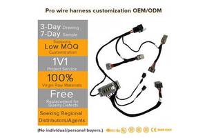 High-Strength PTFE Braided Brake Control Wiring Harness Hydraulic Lock Cable Robotic Joint Actuator AGV Emergency Stop Computer