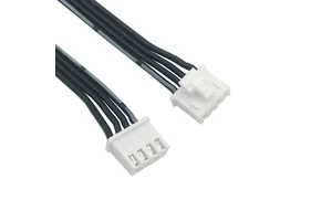 XHB with Locking Terminal Cable XHB2.54 4P Cable Black Silicone Wire High Temperature Resistant Wiring Harness