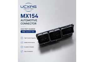 MX154 Series Automotive ECU Connector 90 Degree Right Angle Male Header Replacement MX CONNECTOR Hybrid Sealed Copper Alloy