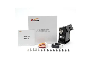 12V 80kg.cm Brushless Motor Dual Shaft RS485 Current Feedback Metal Robot Servo Robot End Effector Wheeled Robot Joints Servo