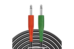 Low Noise Guitar Audio Cable OFC Wire + PVC Jacket 10ft/20ft Colorful for Guitar Studio Use