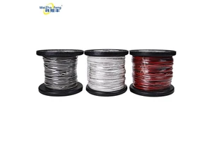 99.9% Pure Copper Flat PVC Stranded Cable UL2468 2*2.5mm Insulated Flexible Wire for Heating Applications