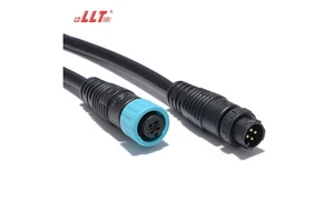 LLT 2/3/4/5/6/7/8 Pin Outdoor Waterproof 4 Pin Speaker Wire Connectors
