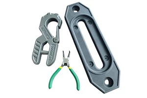 New Model Triangle Accessories for Cars Off Road Recovery Winch Rope with Hook Winch Cable 4x4 Winch Damper