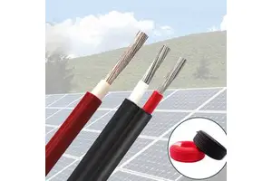 2022 2.5mm Certified PV1--F DC Line Solar Cable Tinned Copper Core Xlpe Insulated Power Cables