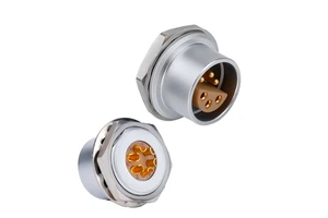 Hot Sale Short 2C Series Short Gold-Plated Contacts Electrical Extension Cable IP50 Dustproof Circular Self-Locking Connector