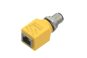 Marvtech Industrial Rj45 Adapter Type to RJ45 Jack Lan Connector D Coded Ethernet M12 Male Straight IP67 4 Pin Female Tianjin