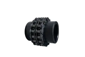 China Manufacturer Steel Flexible Shaft Sprocket Roller Chain Coupling OEM Custom For Motor