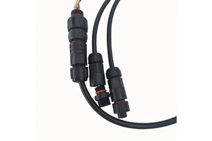 IP68 Electrical Power Cable Waterproof Connector Connector Electrical Terminal Wire Adapter Screw Locking Joiner