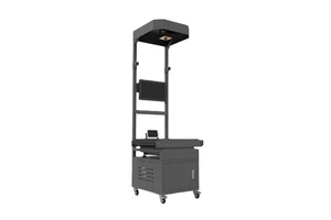 Custom Static Dws Box Parcel Dimensioning Checking Code Scanning And Weighing Measure Conveyor System