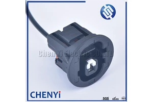 1Pin Oil Pressure Sensor Plug Waterproof Auto Wire Harness Connector 7283-1114-30 for 2JZ K20Z3 Camry 7283-1114 with Wire