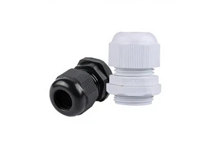 Factory-Direct M8 Plastic/Nylon Cable Connector & Gland Model WZCHDA-M for Water/Gas/Drainage Applications 0-4mm Cable Diameter