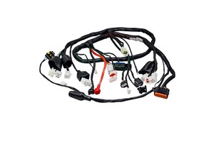 Custom Automotive Wire Harness-RoHS for Tinned Copper Conductor 600V Rated PTFE/PVC/Nylon for Car Motorcycle Applications