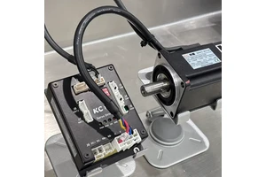 KCONBOT MRD600-S-CR-005 48V DC Integrated Servo Motor with Absolute Encoder 600W IP67 CANopen/RS232 for AGV Robotics