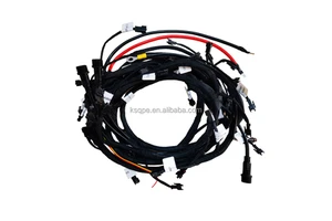 Custom PTFE Rubber Industrial Machine Wiring Cable Connector 2.5mm Pitch 2-8Pin Wire Harness